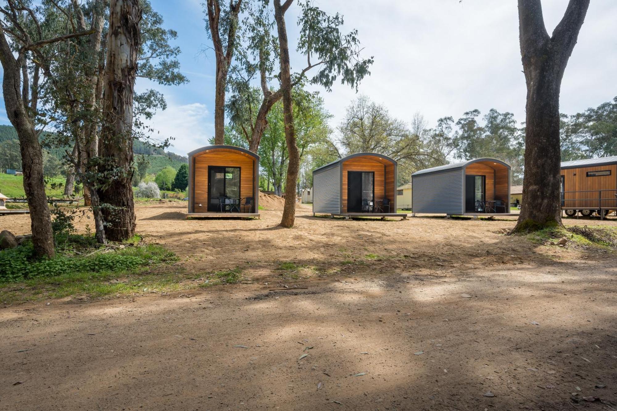 Bright Cabin Park Bagian luar foto